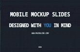 Mobile mockups