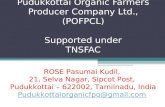 A Farmers Producer Company Turns into Community Progress Institution - POFPCL,Pudukkottai