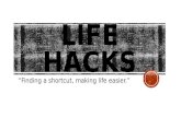 Life hacks: student edition