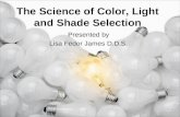 The science of color, light and shade