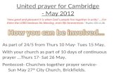 Prayer 24-7 May 2012