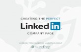 Creating the Perfect LinkedIn Company Page