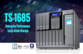The new TS-1685 Enterprise NAS from QNAP