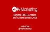 Digital EDGEucation autumn - thinking beyond your blog