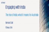 Bernard Salt - KPMG - The rise of India: what it means for Australia
