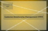 Customer relationship management (for qst)