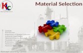 Klc material selection-2017