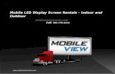 Mobile View Screens for large LED screen rentals