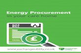 Exchange energy procurement for care homes