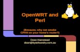 OpenWRT and Perl