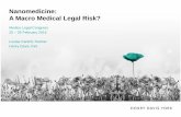Louise Cantrill - Henry Davis York - Nano-Medicine - A Macro Medico-Legal Risk?