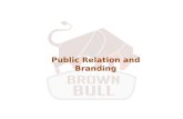 Public Relation and Branding