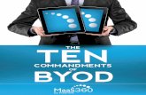 10 Commandments of BYOD