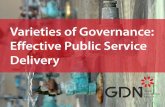Governance and Public Service Delivery