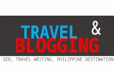 Travel and Blogging - SEO, Blogging, and Travel