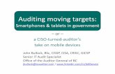 Smartphones & tablets in government — a CISO-turned-auditor's take on mobile devices