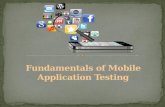 Fundamentals of Mobile Application Testing