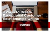 9 Ways to Create Exceptional Customer Relationships Online
