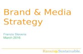 Ranui Sustainable Brand and Media Strategy