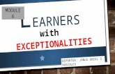 Module 6 Learners with exceptionalities