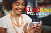SlideNews Mobile app Final project marketing
