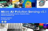 Micro Air Pollution Sensing v5.1