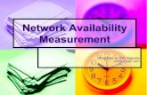Network Availability Measurement