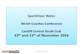 SportCheer Wales - Conference Slides