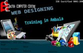 Web Designing Training Institute in Ambala ! BATRA COMPUTER CENTRE