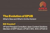 The Evolution of EPUB