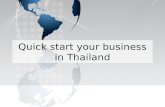 Quick start your business in thailand