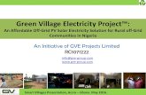 Ghana | May-16 | Green Village Electricity Project