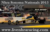 where to watch Nhra Sonoma race on iphone