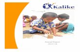 Kalike Annual Report 2013-14