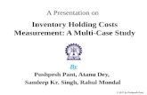 Inventory holding costs measurement