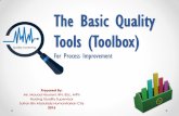Basic Qulaity Tools/Techniques Workshop for process improvement