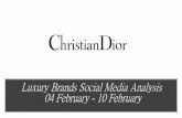 Social Media Analysis Luxury Brands