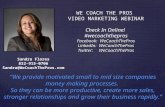 Video Marketing Launch Webinar