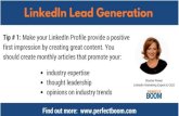 30 tips to build a powerful profile and attract clients on linked in
