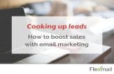 Cooking up leads: How to boost sales with email marketing