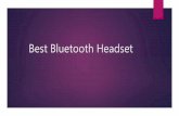 Top Rated Best Bluetooth Headsets For Professionals