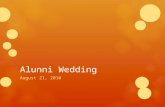 Alunni wedding
