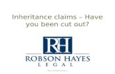 Inheritance Claims - Deceased Estate Issue Services