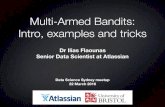 Multi-Armed Bandits: Intro, examples and tricks