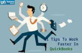 11 Tips To Work Faster In QuickBooks