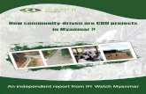 How community driven are cdd projects in myanmar report (eng)