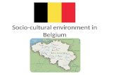 Socio cultural environment in belgium