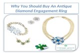 Why you should buy an antique diamond engagement ring