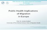 Public Health Implications of Migration in Europe