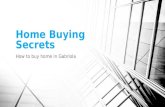 Home buying secrets